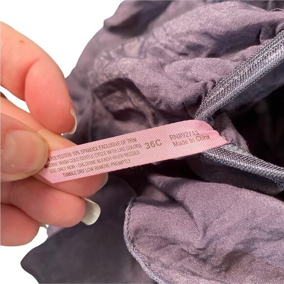 Nature Intimates babydoll Y2k tank top tiered Ruffle 36C Forest fairy fairycore - Picture 4 of 4